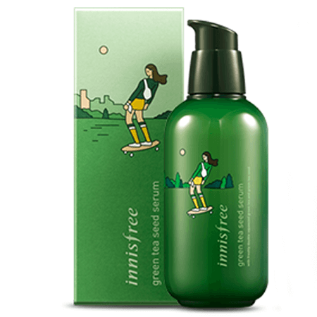 Innisfree Green Tea Seed Serum (Limited Edition) กล่องสีเขียว 160 ml.,เซรั่มชาเขียว innisfree,Green Tea Seed Serum (Limited Edition) กล่องสีเขียวinnisfree thailand,innisfree shop